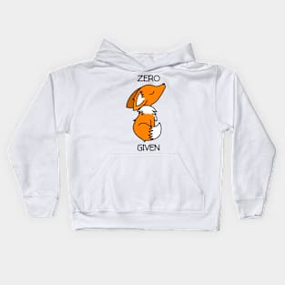 Zero Fox Given Kids Hoodie